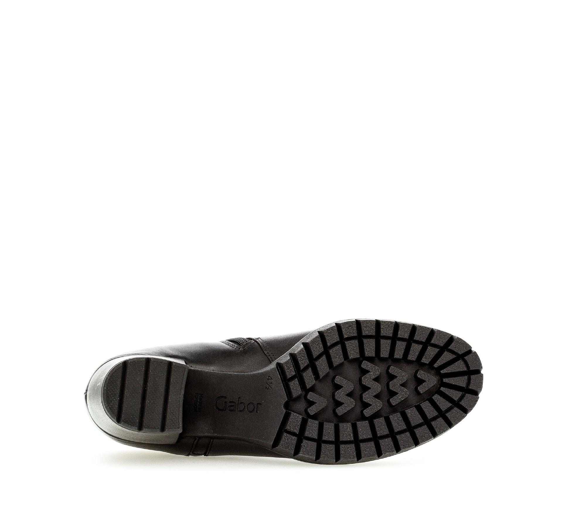 Bottines noirs en cuir lisse - Image 7