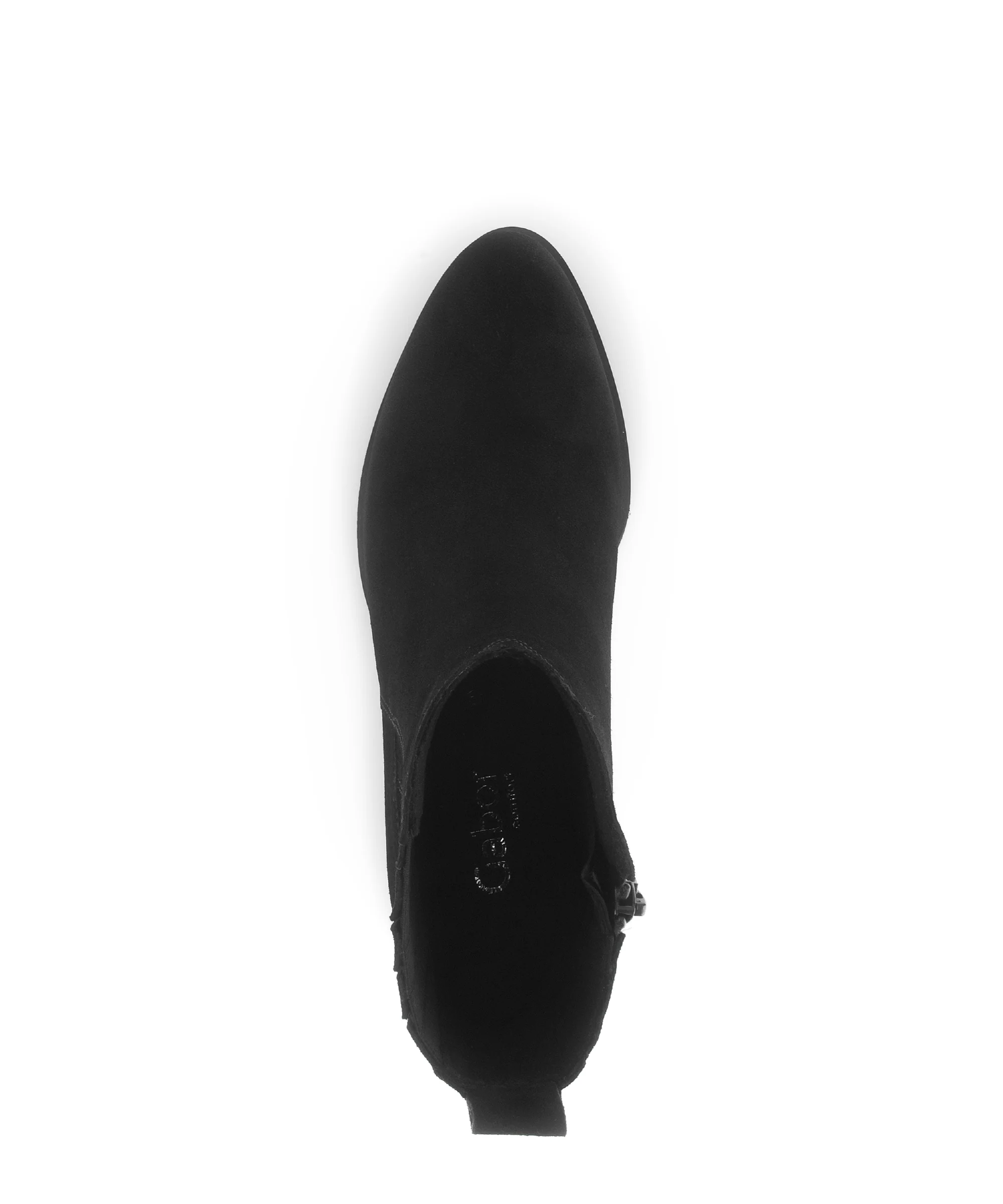 Bottines noirs en cuir velours - Image 6
