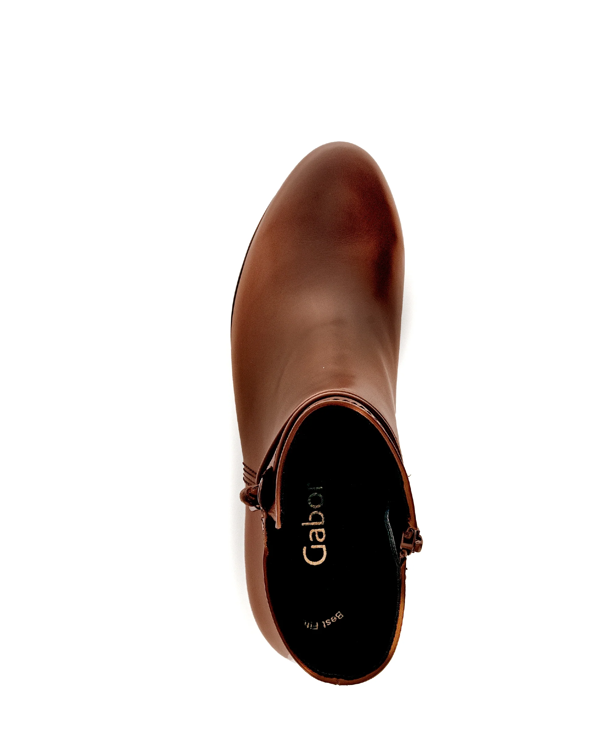 Bottines sattel en cuir lisse - Image 6