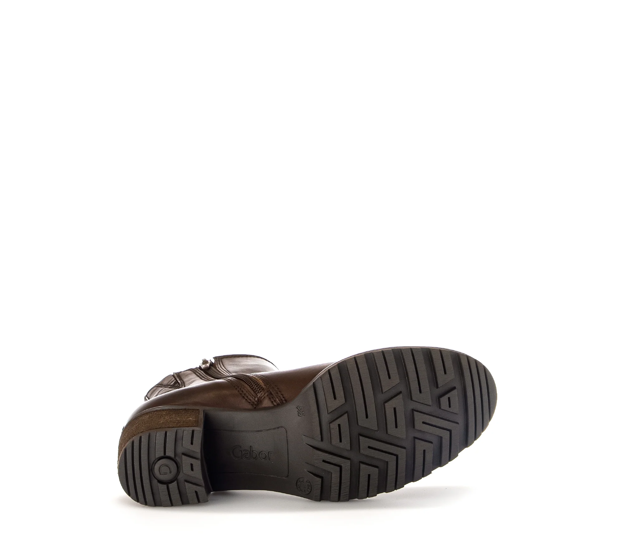 Bottines sattel en cuir lisse - Image 7
