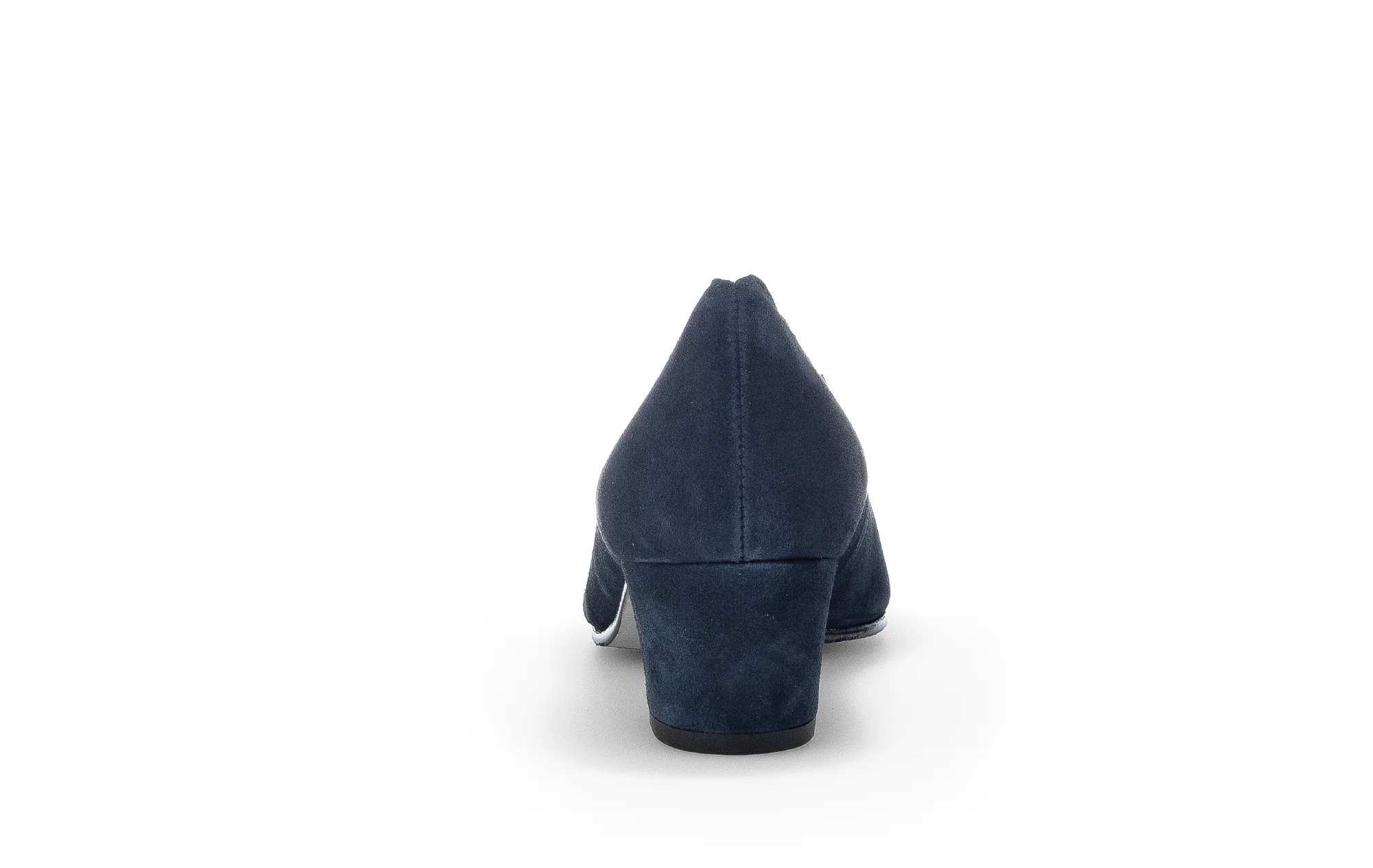 Escarpins bleus en cuir - Image 4