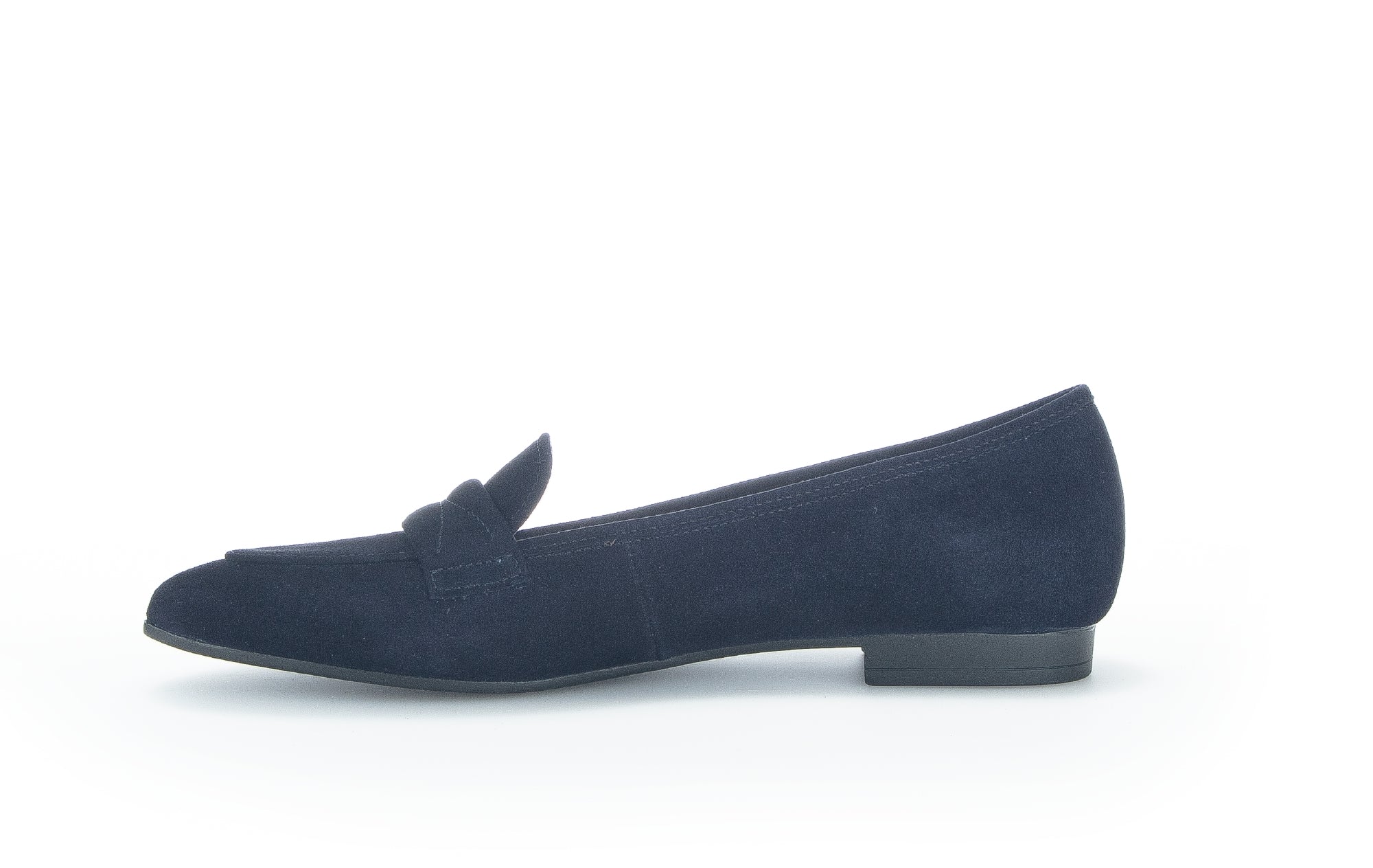 Mocassins bleus en cuir - Image 3