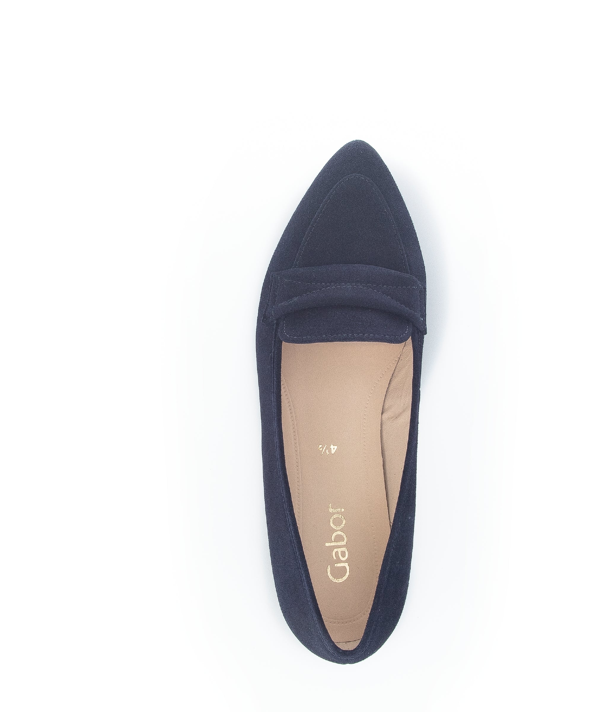 Mocassins bleus en cuir - Image 6