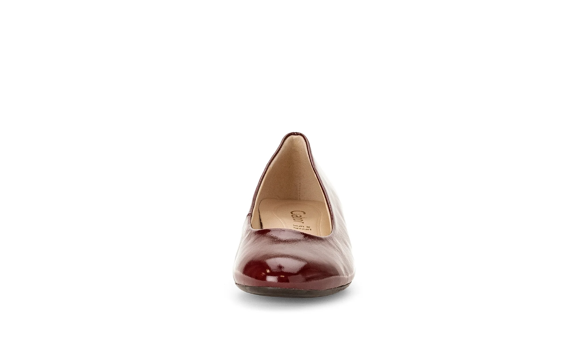 Escarpins bordeaux vernies - Image 5
