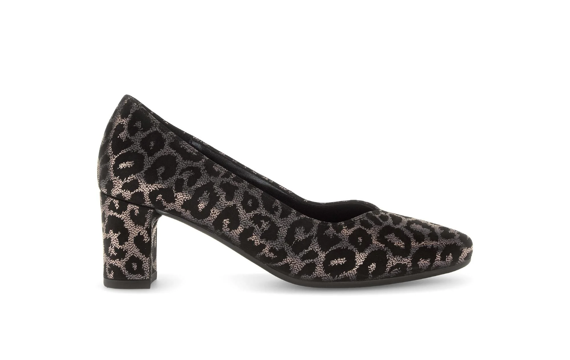 Escarpins noirs en cuir