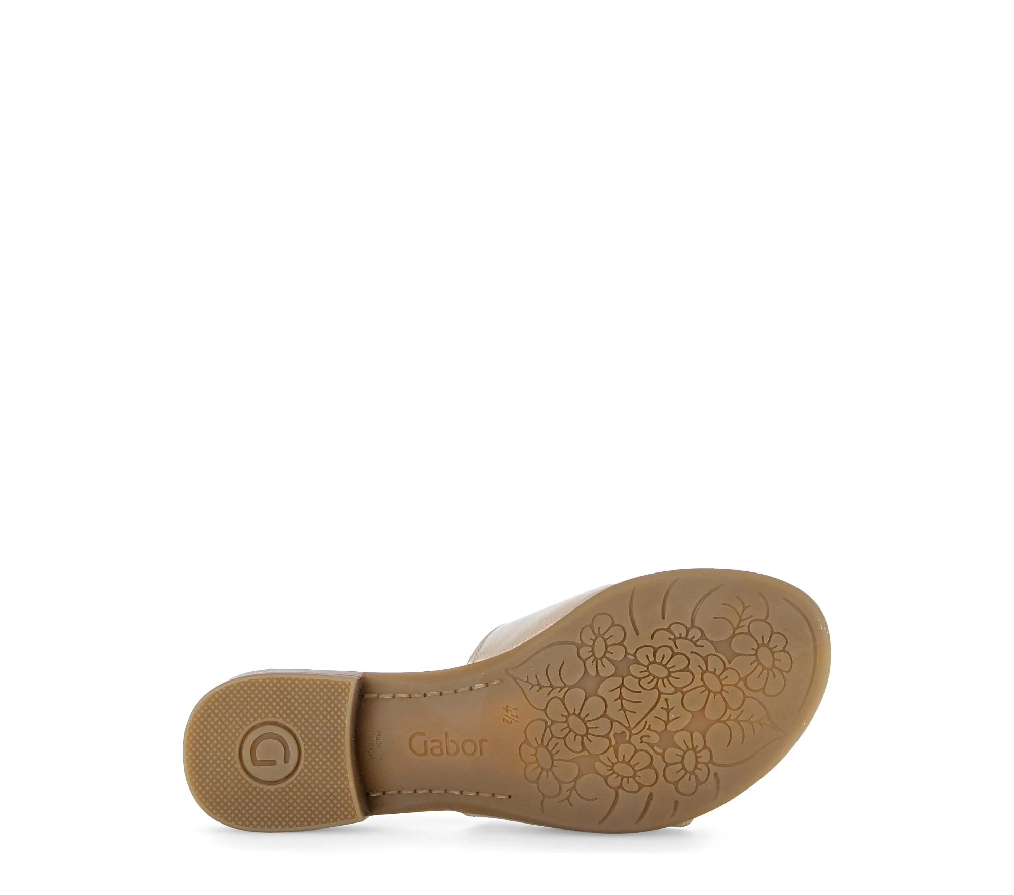 Mules dorées en cuir - Image 7