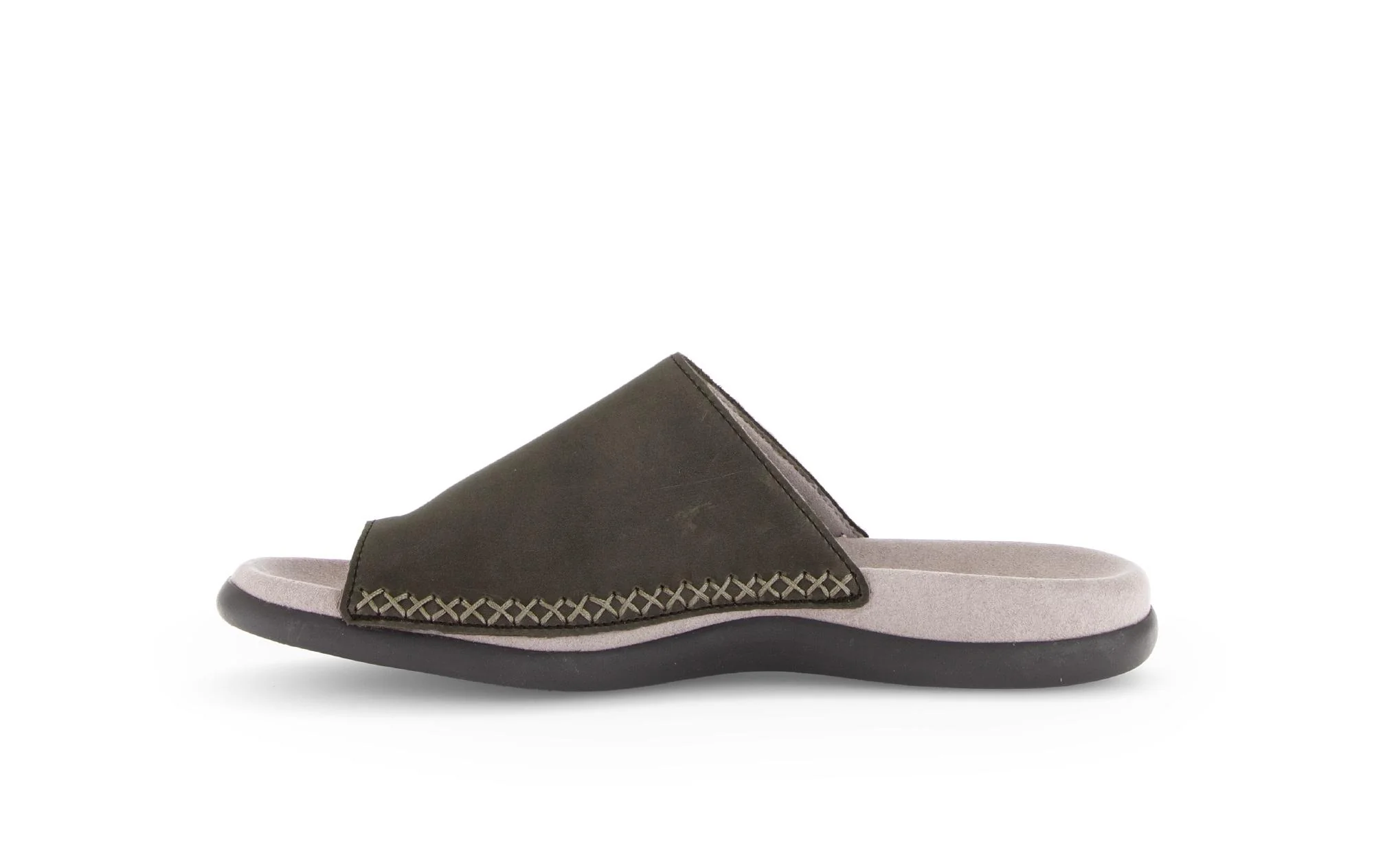 Mules marron en cuir - Image 2