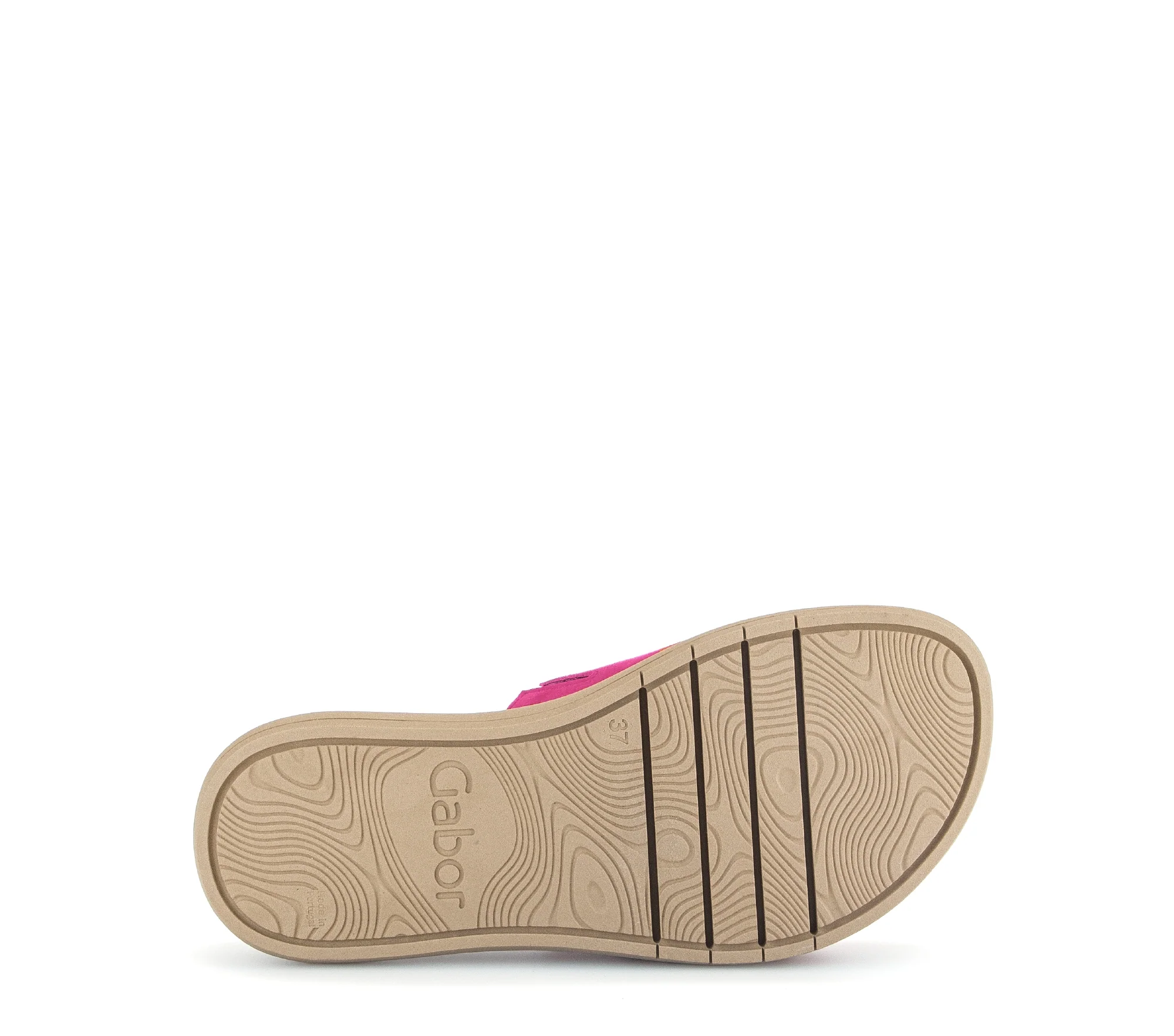 Mules rose foncé en cuir velours - Image 7