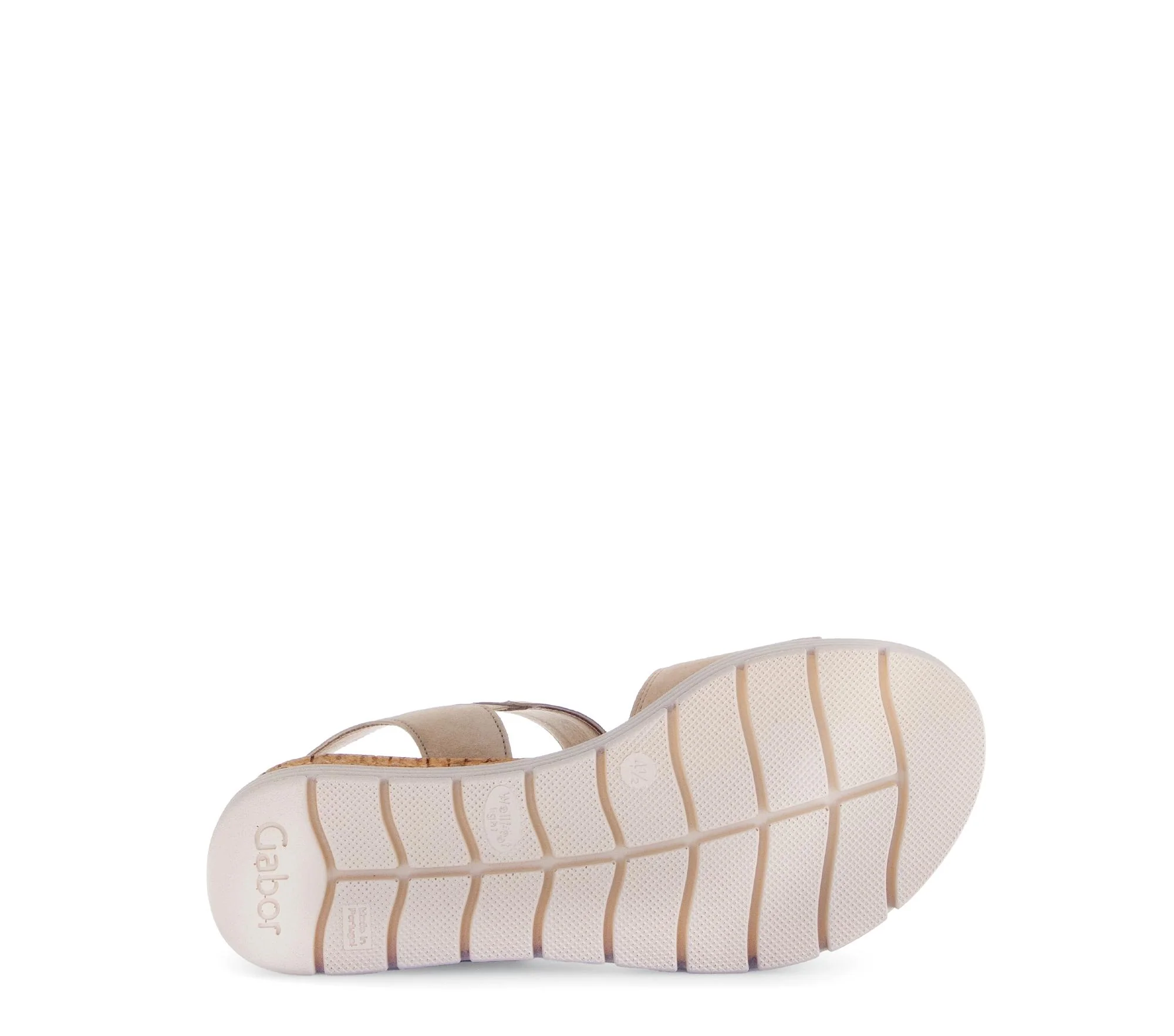 Sandales beiges en cuir - Image 7
