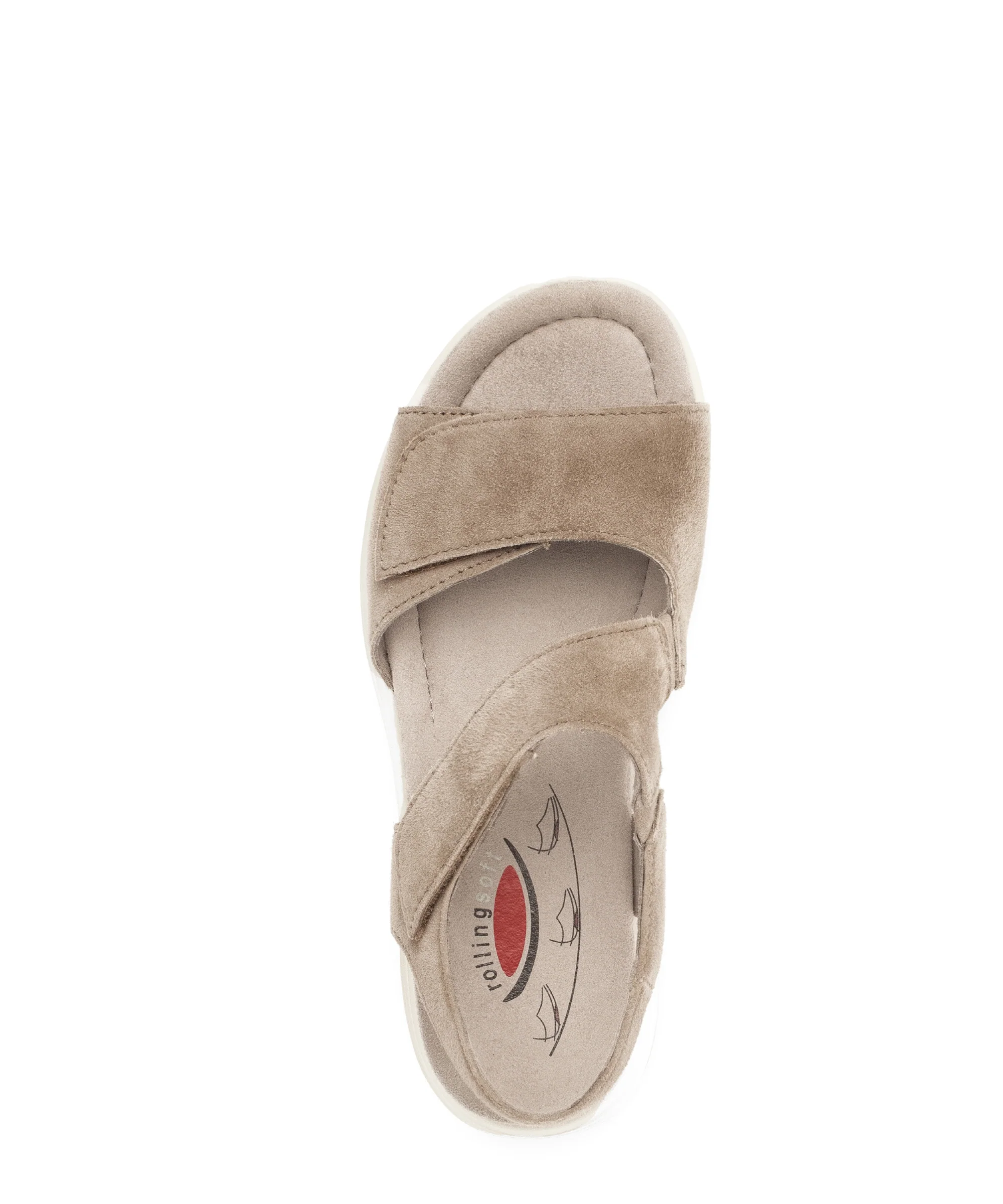 Sandales beiges en cuir - Image 3