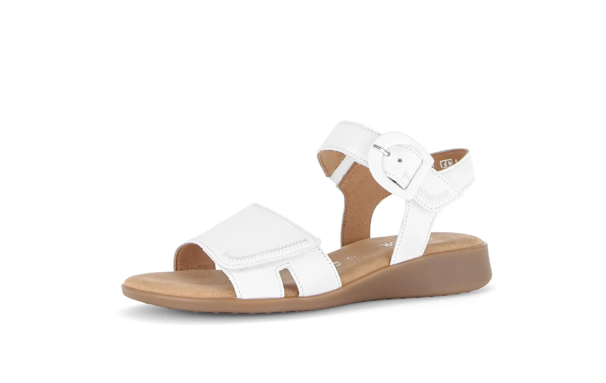 Sandales blanches en cuir - Image 6