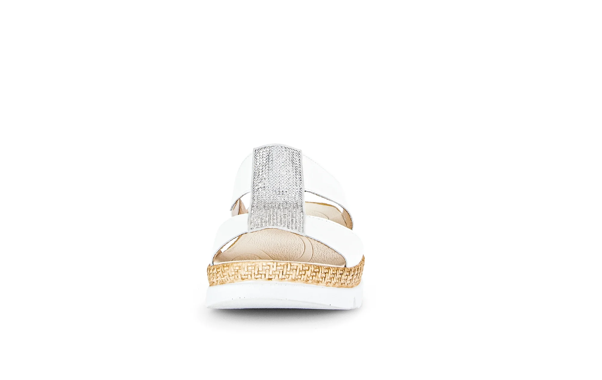 Sandales blanches en cuir - Image 4