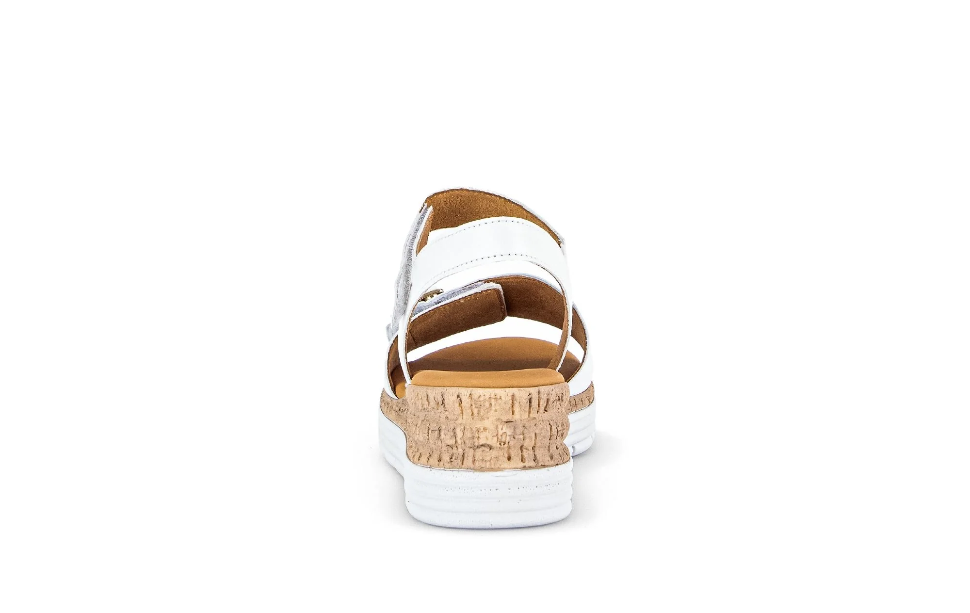 Sandales blanches en cuir - Image 4