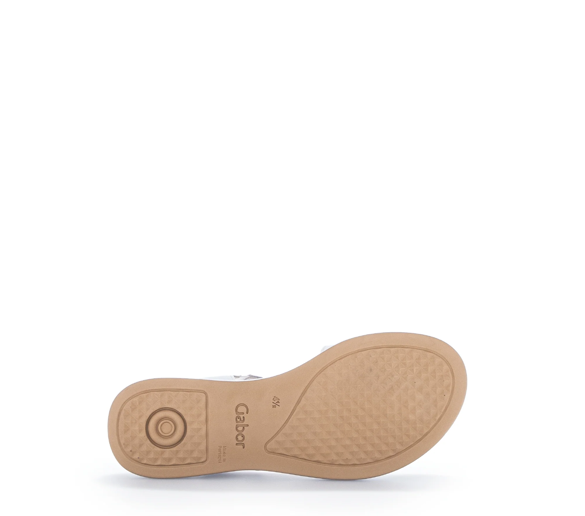 Sandales blanches en cuir lisse - Image 7