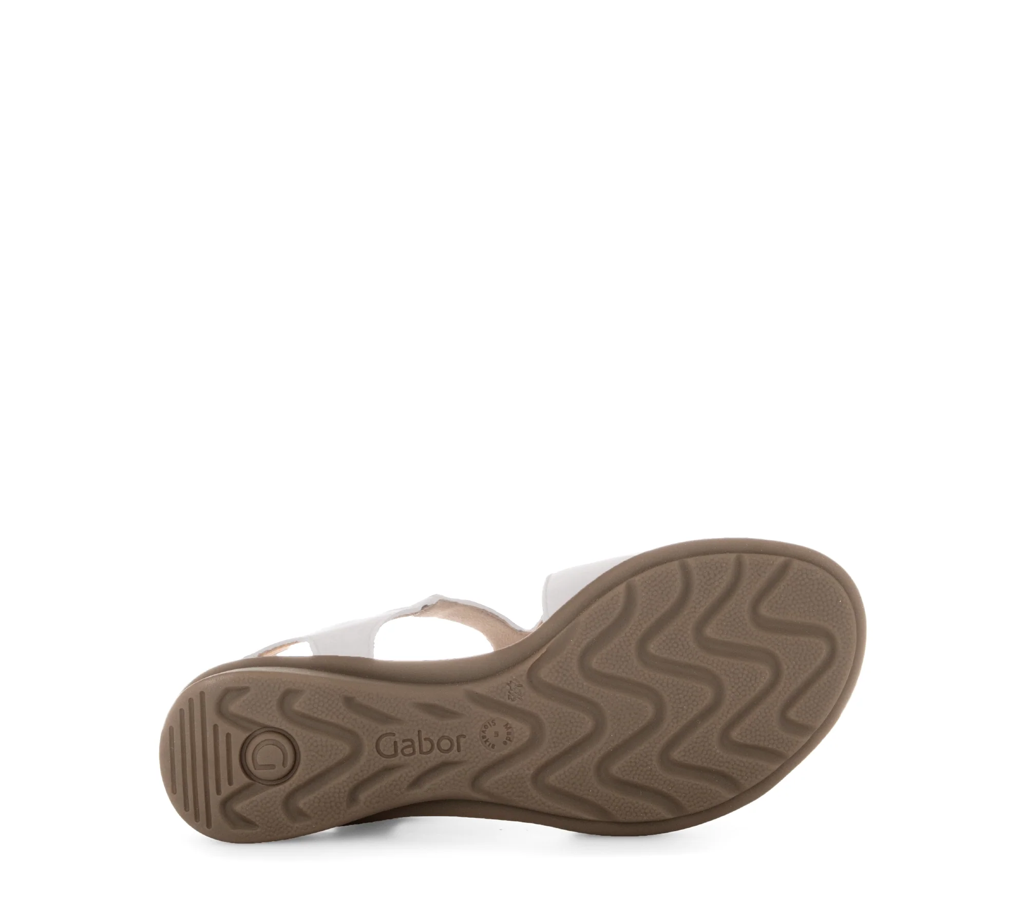 Sandales blanches en cuir lisse - Image 6