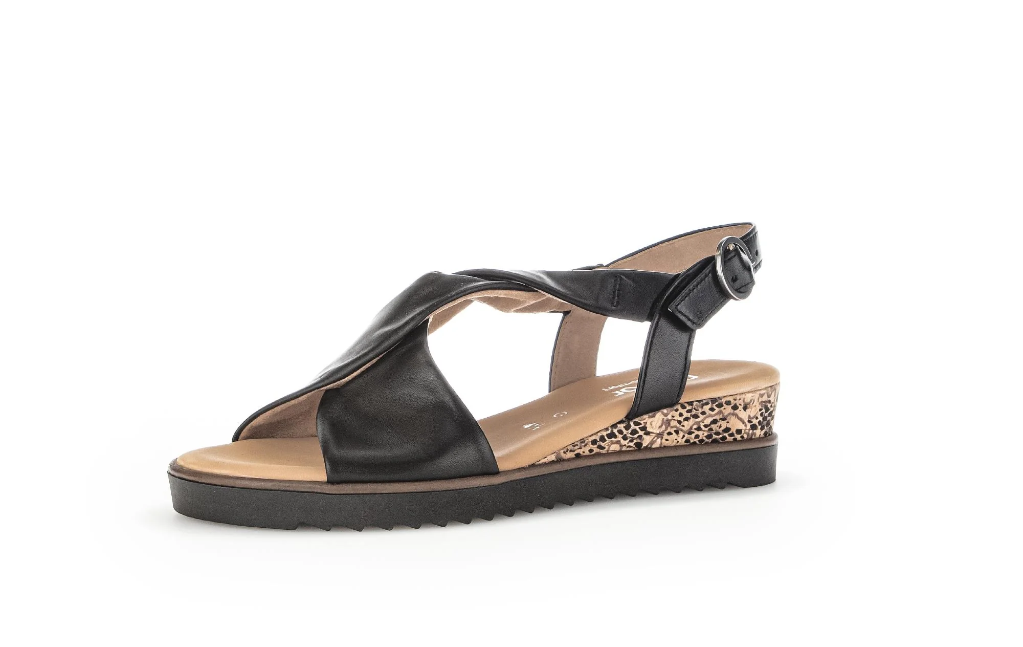 Sandales noires en cuir - Image 6